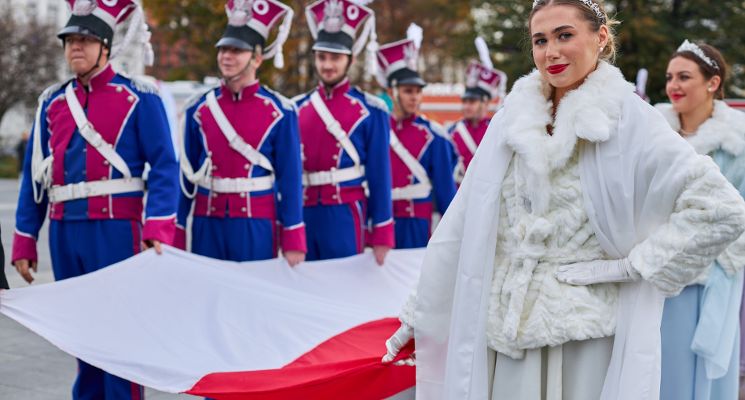 Plakat XXI Radosna Parada Niepodległości