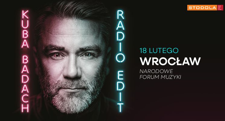 Plakat Kuba Badach - Radio Edit