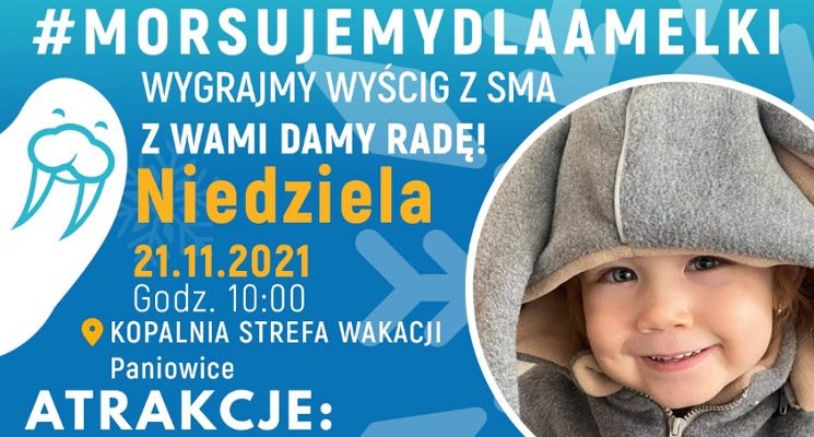Plakat Morsowanie dla Amelki na Kopalni Wrocław