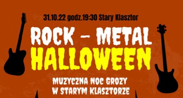 Plakat Muzyczna Noc Grozy - Rock/Metal Halloween