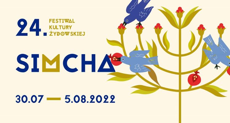 Plakat 24. Festiwal Kultury Żydowskiej Simcha