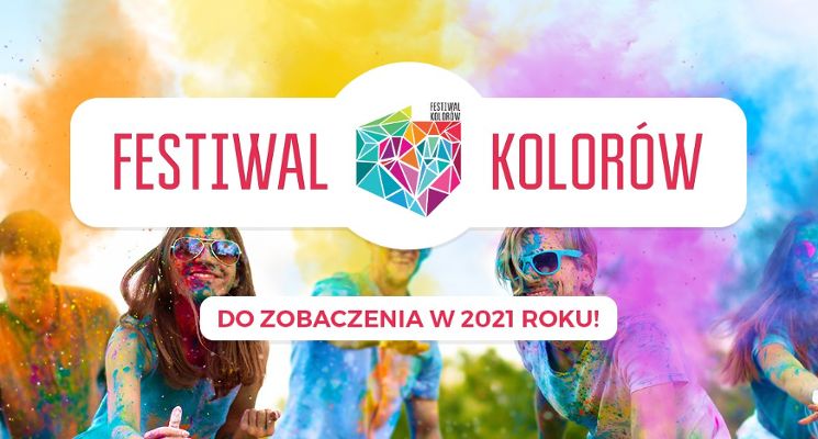 Plakat Festiwal Kolorów 2021