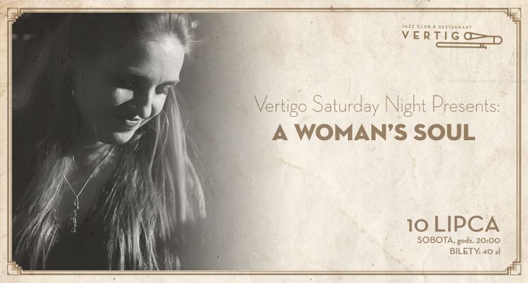 Plakat Vertigo Saturday Night Presents: A Woman’s Soul