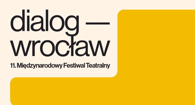 Plakat Międzynarodowy Festiwal Teatralny DIALOG 2025