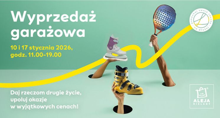 Plakat Wyprzedaż garażowa