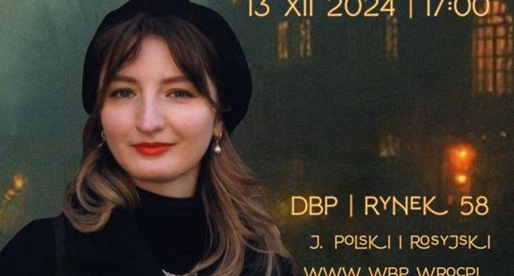 Plakat Spotkanie autorskie z Darią Arcimowicz