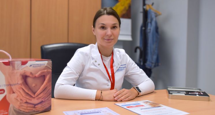 Plakat Dni Krwi Pępowinowej i Dzień Dawcy Szpiku – razem dla wspólnego celu!