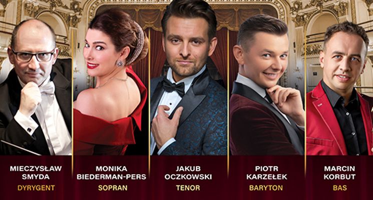 Plakat Wielka Gala Noworoczna - Koncert Wiedeński oraz Światowe Standardy Muzyki Rozrywkowej