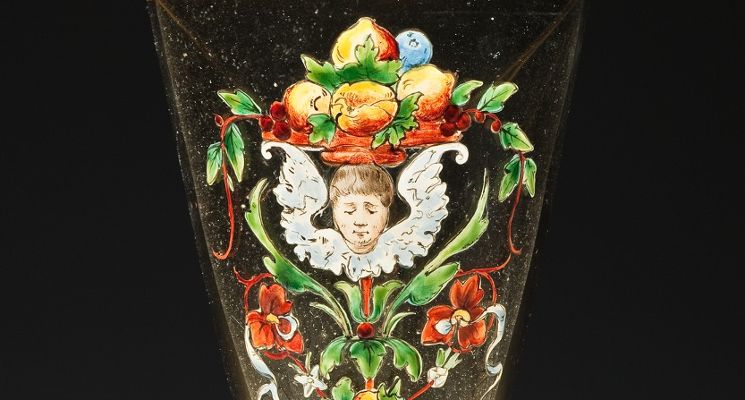 Plakat Gotyk z rokokiem. Ornament w szkle okresu historyzmu [WYKŁAD]