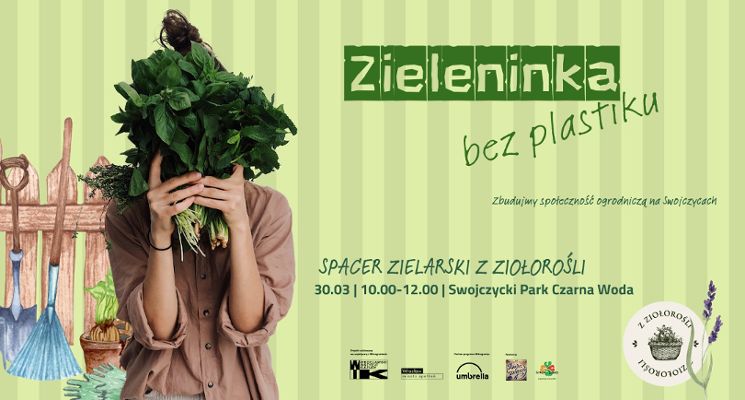 Plakat Spacer zielarski z rozpoznawaniem gatunków