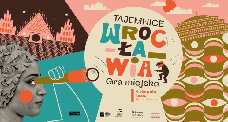 Plakat Gra miejska „Tajemnice Wrocławia”