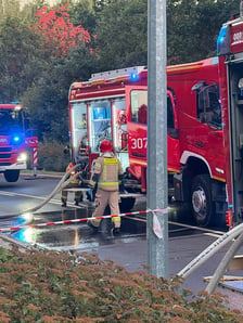 Pożar budynku mieszkalnego przy ul. Królewieckiej 77 we Wrocławiu, 06.10.2026 r.