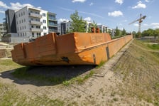 rzeźba Barka Andrzeja Jarodzkiego Olimpia Port