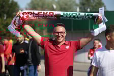 Mecz Polska-Walia Wrocław zdjęcia