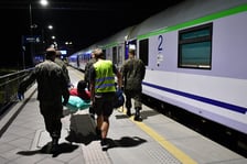 ranni żołnierze z Ukrainy we Wrocławiu