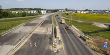 Budowa wschodniej obwodnicy Wrocławia, sierpień 2022