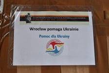 Na zdjęciu uczestnicy akcji pomocy dla Ukrainy