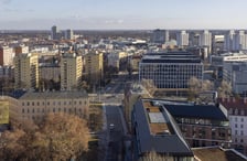 Na zdjęciu panorama Wrocławia widziana z tarasu na wieży katedry na Ostrowie Tumskim