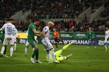 Mecz Śląsk Wrocław - Lech Poznań, 26.02.2023, Tarczyński Arena we Wrocławiu