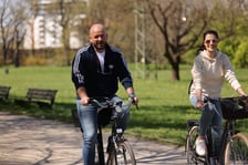 Piknik i gra terenowa na Popowicach zorganizowane przez Wrocławskie Centrum  Rozwoju Społecznego