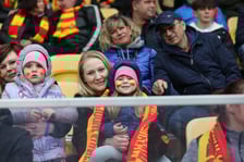 Zdjęcia kibiców z meczu żużlowego Betard Sparta Wrocław - Stal Gorzów, 7 maja 2023 r.