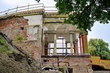 <p>P&oacute;łnocna strona Bastionu Sakwowego.&nbsp;</p>