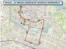 Wrocławski Marsz Równości: będą utrudnienia w ruchu
