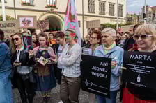 <p>Strajk kobiet po śmierci 33-letniej Doroty, kt&oacute;ra zmarła w szpitalu z powodu powikłań w ciąży</p>