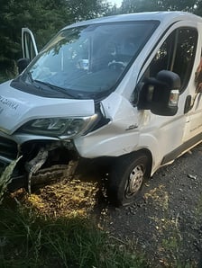 Miejsce zdarzenia koło Bogatyni