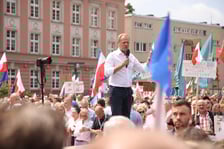 Donald Tusk we Wrocławiu