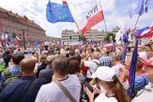 Donald Tusk we Wrocławiu