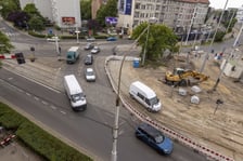 Przebudowa ulicy Pomorskiej i placu Staszica - czerwiec 2023 r.