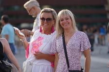 Uczestnicy potańcówki na pl. Wolności w sobotę 8 lipca