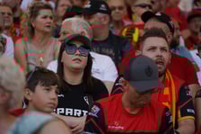 <p>Zwycięski mecz Betardu Sparta Wrocław na swoim stadionie 9 lipca 2023</p>