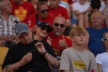 <p>Zwycięski mecz Betardu Sparta Wrocław na swoim stadionie 9 lipca 2023</p>
