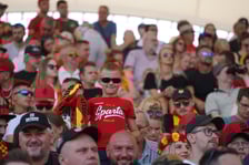 <p>Zwycięski mecz Betardu Sparta Wrocław na swoim stadionie 9 lipca 2023</p>