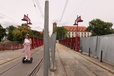 Remont mostu Piaskowego dobiega końca. Trwają ostatnie prace wykończeniowe.