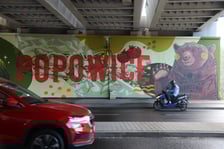 Mural pod Wiaduktem, ul. Popowicka