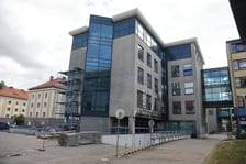 Remont zniszczonej w pożarze części CDN przy pl. Grunwaldzkim