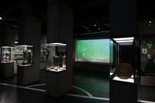 Muzeum piłkarskiego Śląska Wrocław zlokalizowane na stadionie Tarczyński Arena
