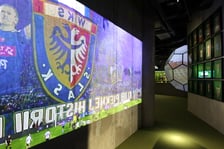 Muzeum piłkarskiego Śląska Wrocław zlokalizowane na stadionie Tarczyński Arena