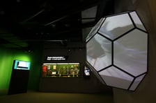 Muzeum piłkarskiego Śląska Wrocław zlokalizowane na stadionie Tarczyński Arena