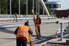 Próby obciążeniowe na mostach Chrobrego, 8 sierpnia 2023
