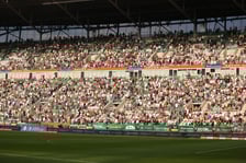 Mecz Śląsk Wrocław - Lech Poznań na Tarczyński Arena.