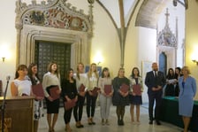 <p>Ślubowanie i&nbsp;wręczenie akt&oacute;w nadania stopnia awansu zawodowego nauczyciela mianowanego z udziałem prezydenta Wrocławia Jacka Sutryka</p>