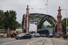Most Zwierzyniecki bez rusztowań, końcówka sierpnia 2023