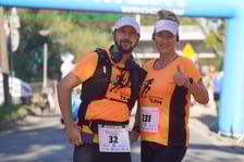 Biegacze i kibice na Orthos H2O Wrocław Półmaratonie