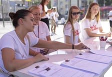 Otwarcie punktu informacyjnego dotyczącego wyborów przy ul. Świdnickiej