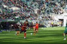 Śląsk Wrocław - Górnik Zabrze. Zdjęcia kibiców