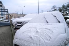 Zima we Wrocławiu - pierwszy śnieg